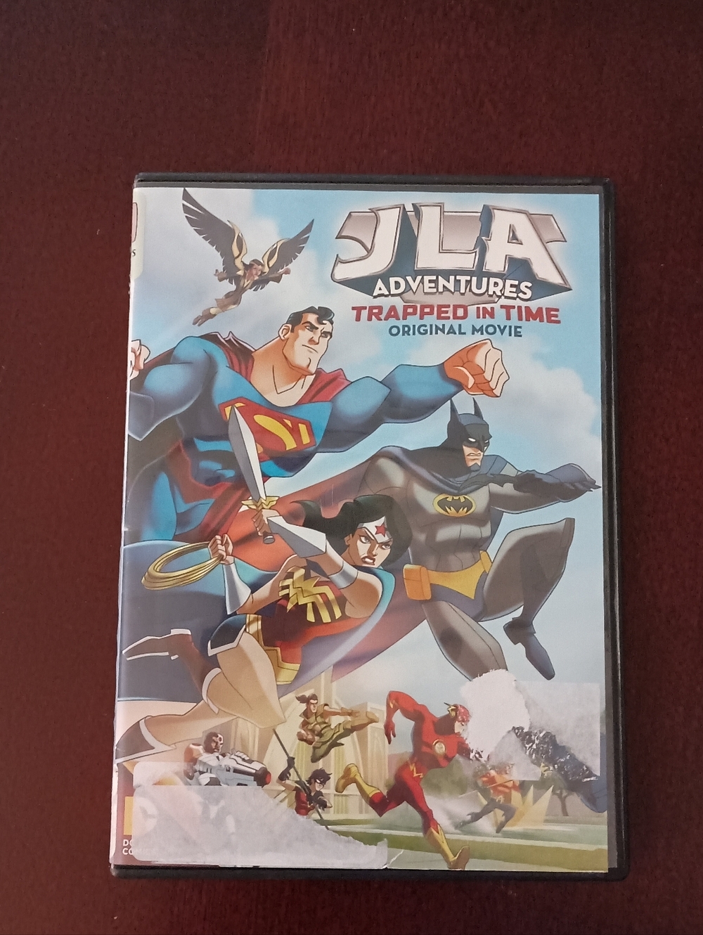3/$10 🌟 DC Comics JLA Adventures: Trapped In Time DVD